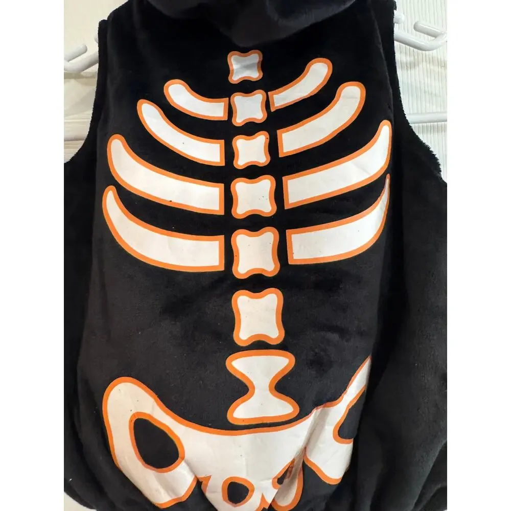 Hallows Even New Coloful Day of the Dead Skelton Halloween Costume Baby 6-9 mo